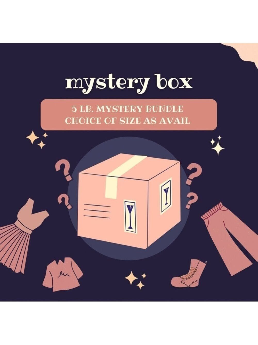 5 Lb. Mystery Box - Brands like Zara, Free People, Nike, Torrid & others